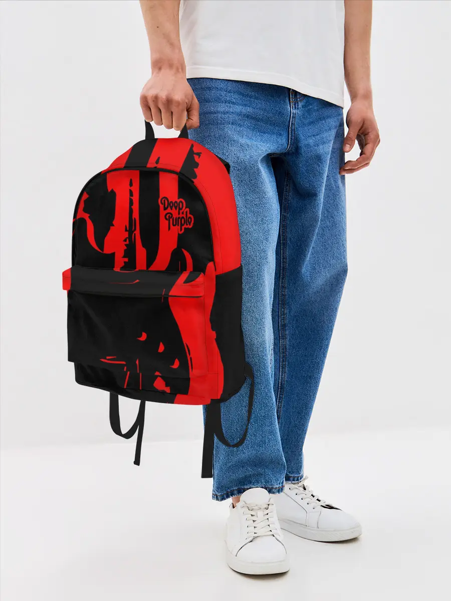 Рюкзак джинсовый / Deep Purple