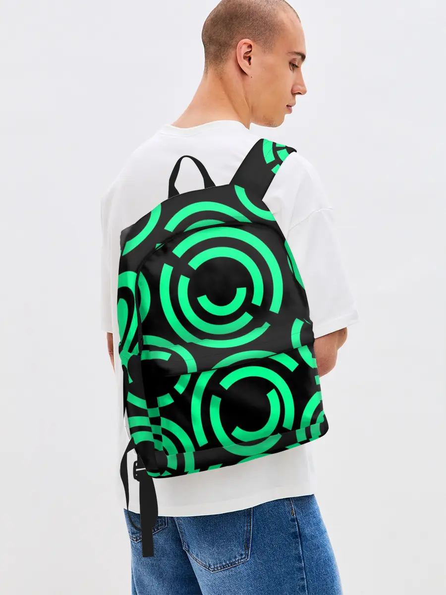 Рюкзак джинсовый / Полукруг