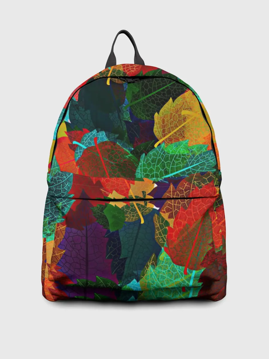 Рюкзак джинсовый / Abstract Autumn Leaves