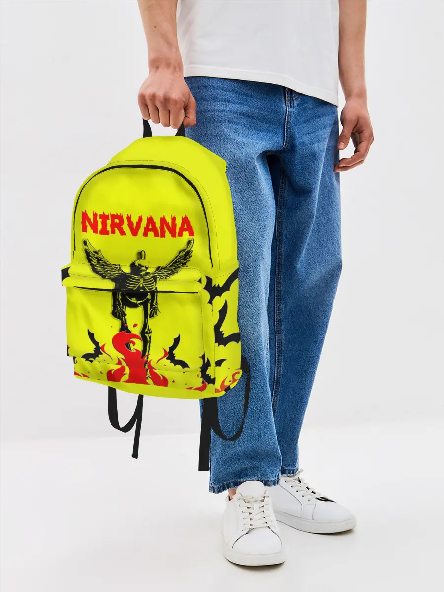 Рюкзак джинсовый / NIRVANA