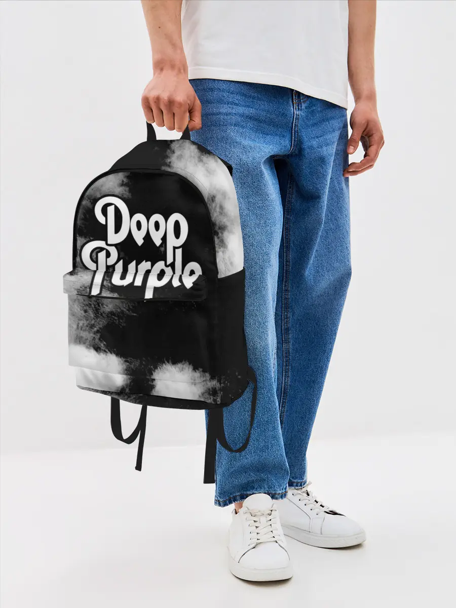 Рюкзак джинсовый / Deep Purple