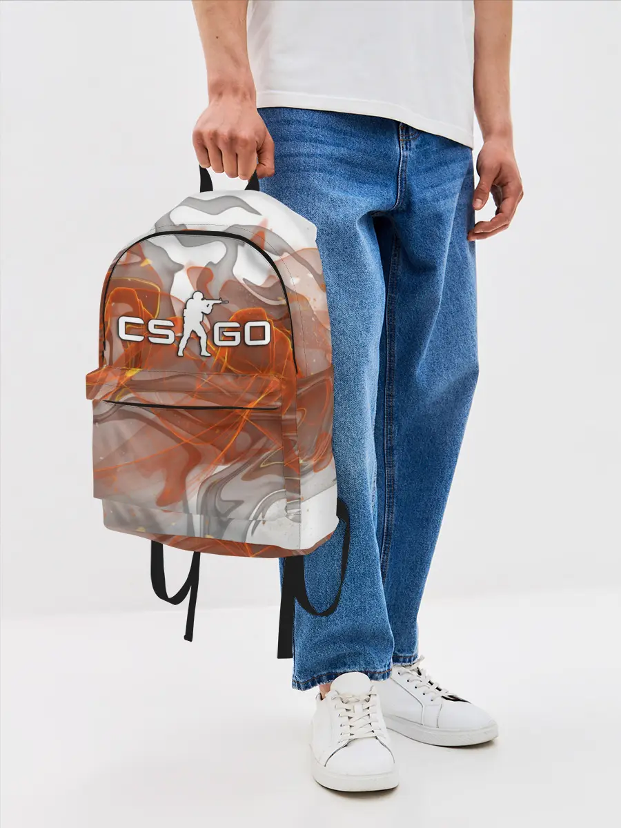 Рюкзак джинсовый / COUNTER STRIKE