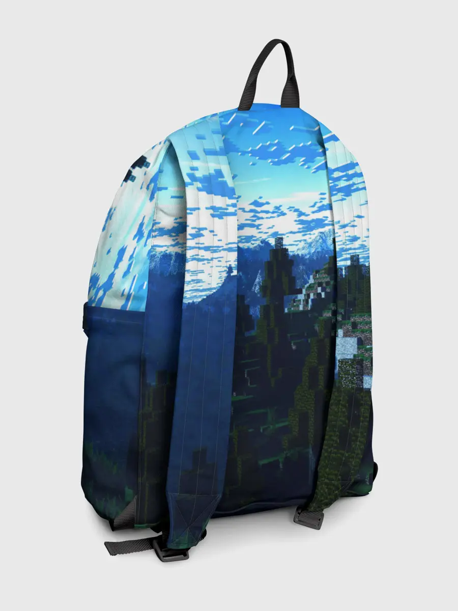 Рюкзак джинсовый / Minecraft / Майнкрафт