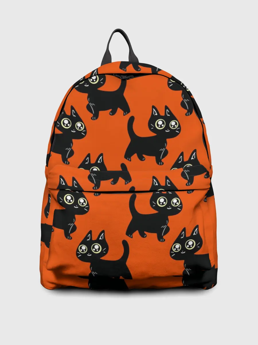 Рюкзак джинсовый / HALLOWEEN CATS