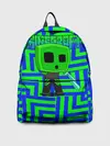 Рюкзак джинсовый / Minecraft | Creeper
