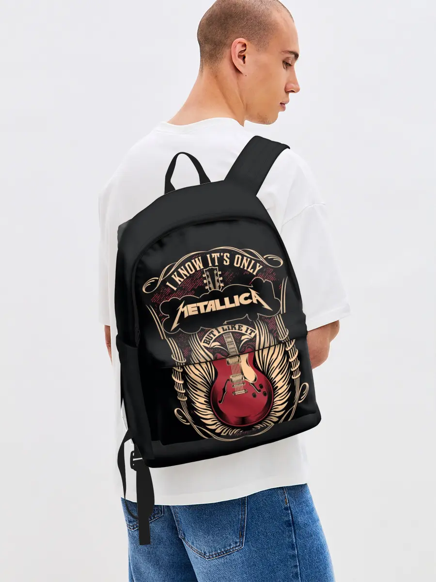 Рюкзак джинсовый / Metallica