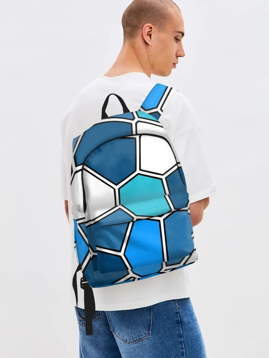 Рюкзак джинсовый / Ледяной витраж