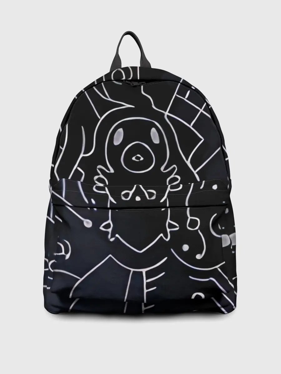 Рюкзак джинсовый / Гусеничка из Hollow Knight