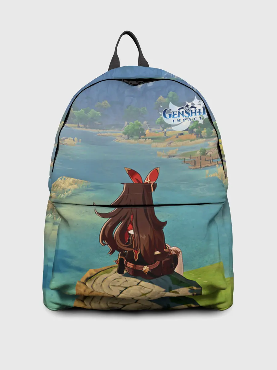 Рюкзак джинсовый / Genshin Impact