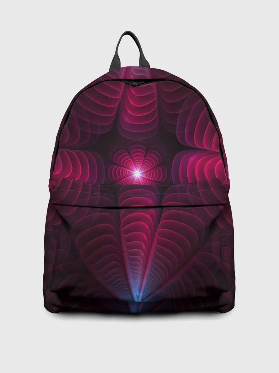 Рюкзак джинсовый / Инопланетные цветы