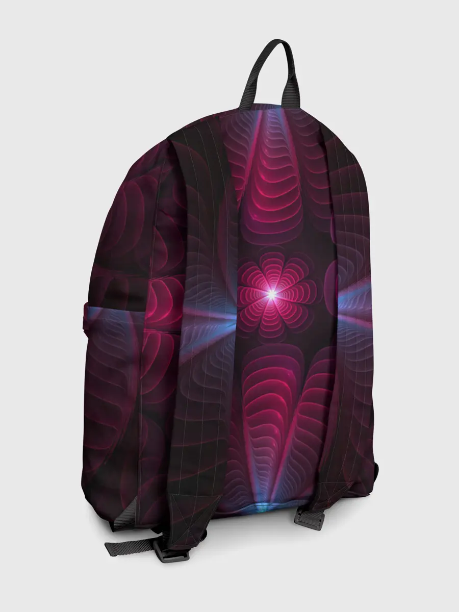 Рюкзак джинсовый / Инопланетные цветы