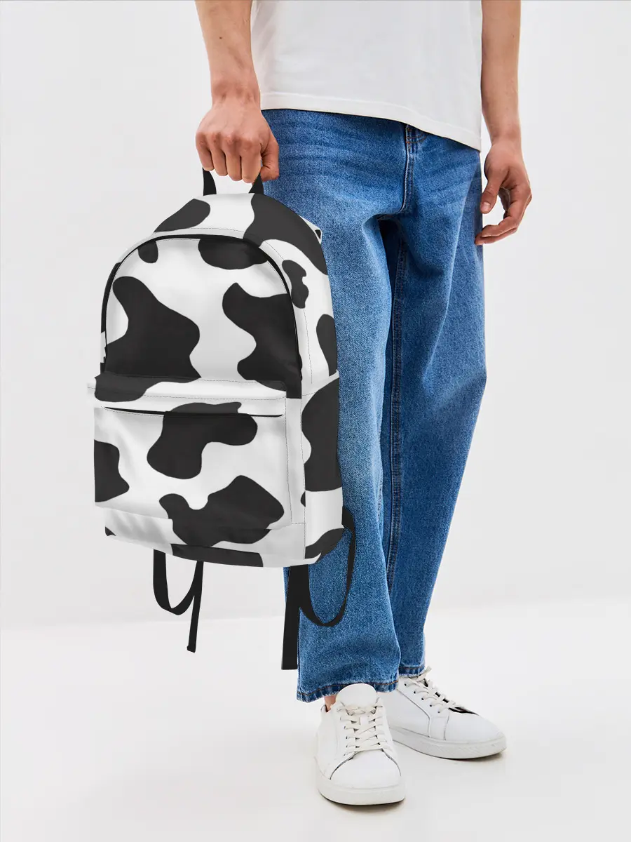 Рюкзак джинсовый / COW PRINT