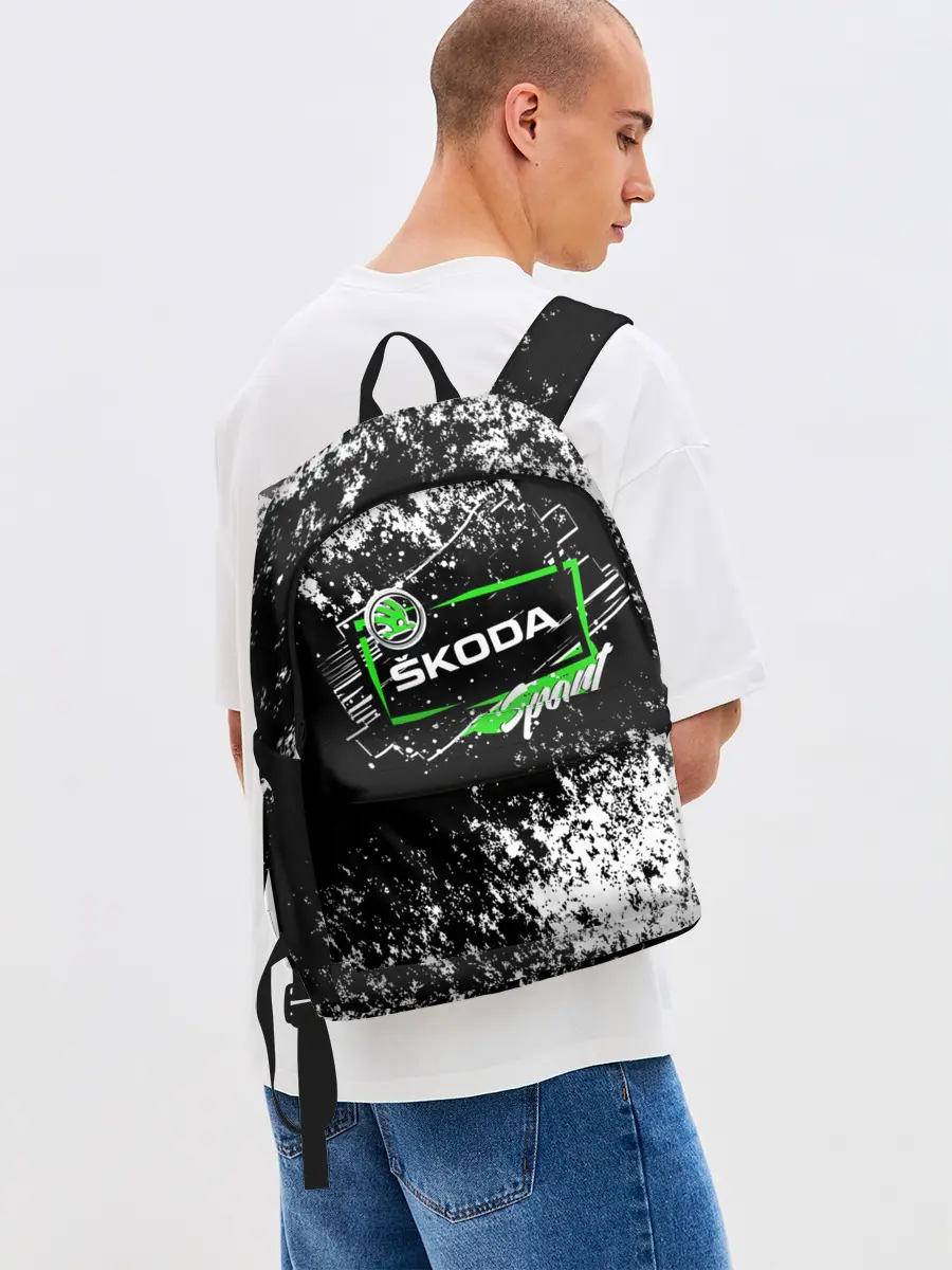 Рюкзак джинсовый / SKODA SPORT