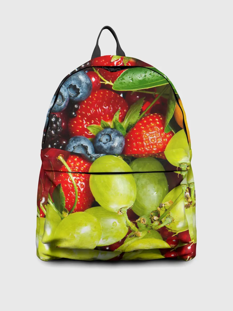 Рюкзак джинсовый / Фруктовый рай