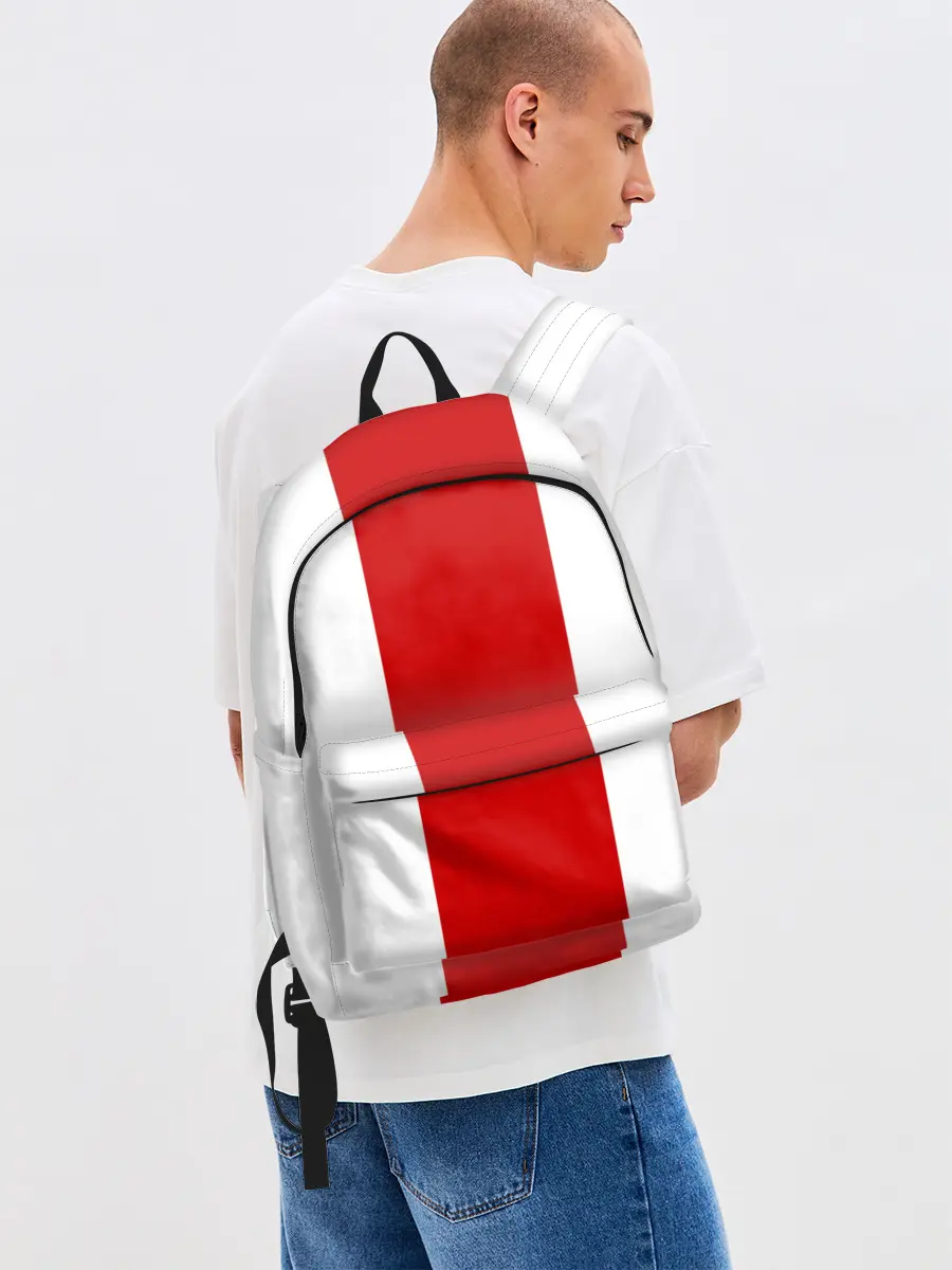 Рюкзак джинсовый / Флаг Беларуси