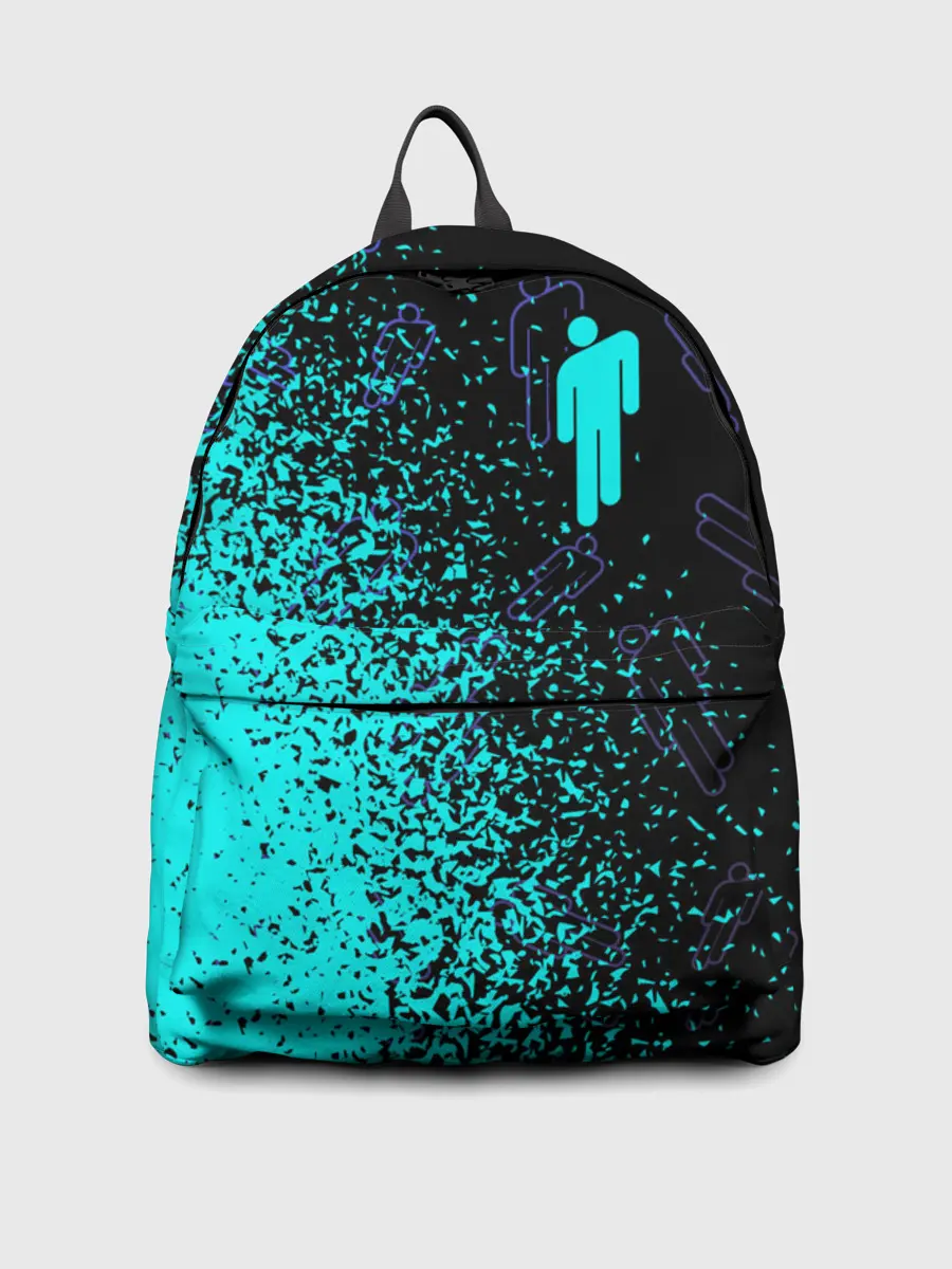 Рюкзак джинсовый / BILLIE EILISH / БИЛЛИ АЙЛИШ