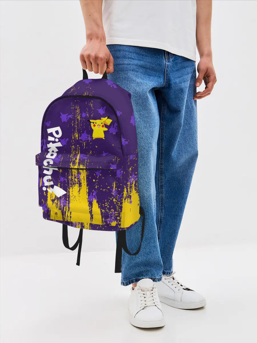 Рюкзак джинсовый / ПИКАЧУ / PIKACHU