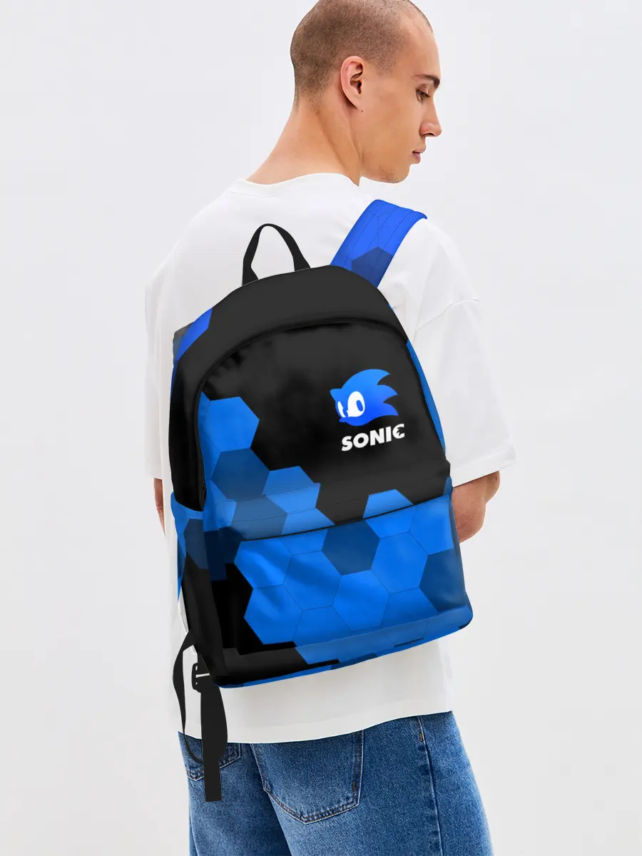 Рюкзак джинсовый / СОНИК / SONIC