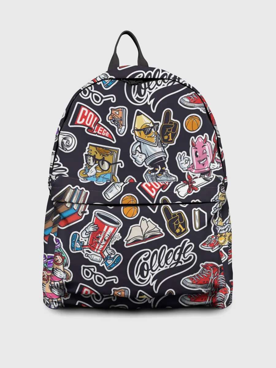 Рюкзак джинсовый / Pop art