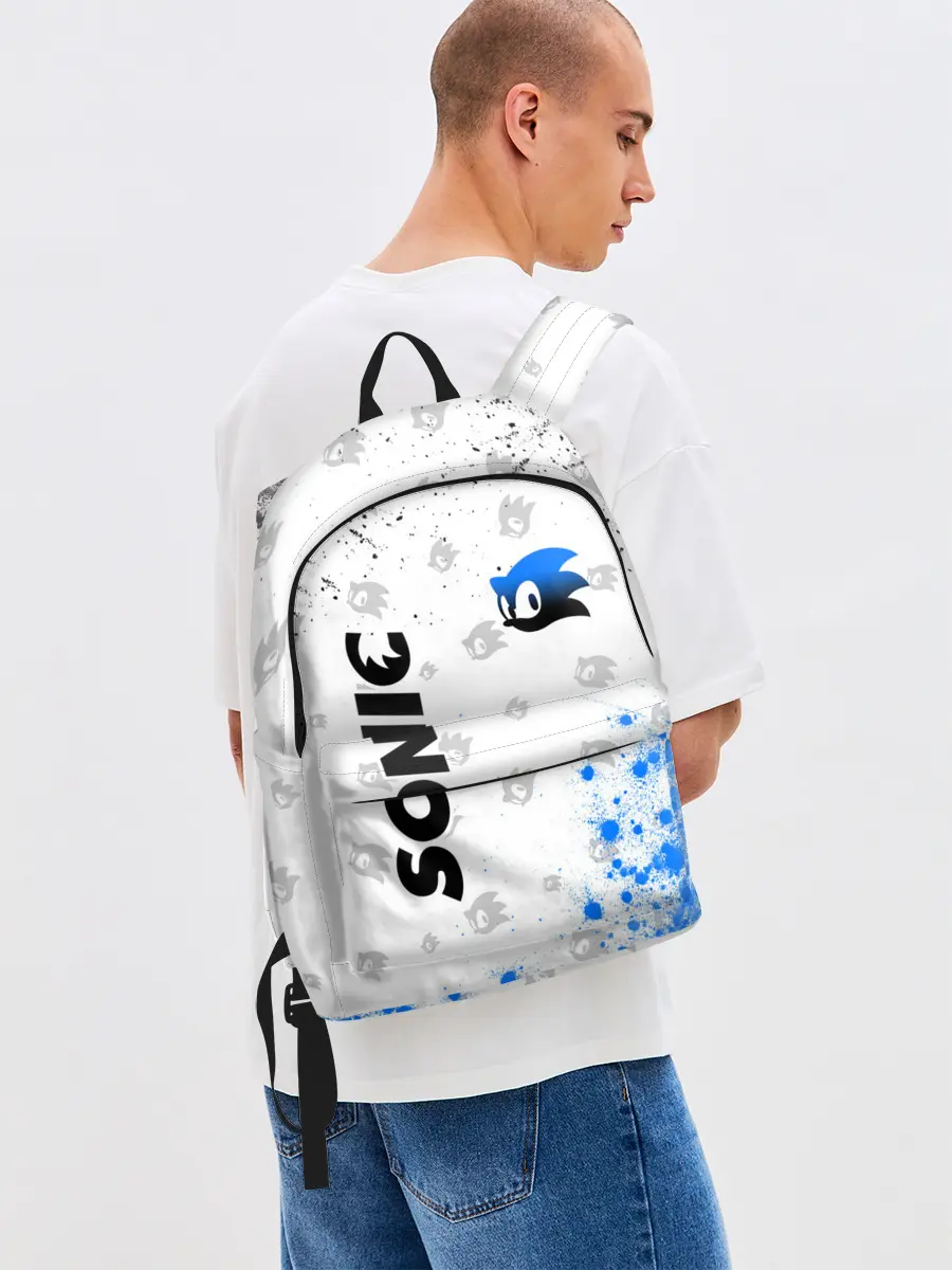 Рюкзак джинсовый / СОНИК / SONIC