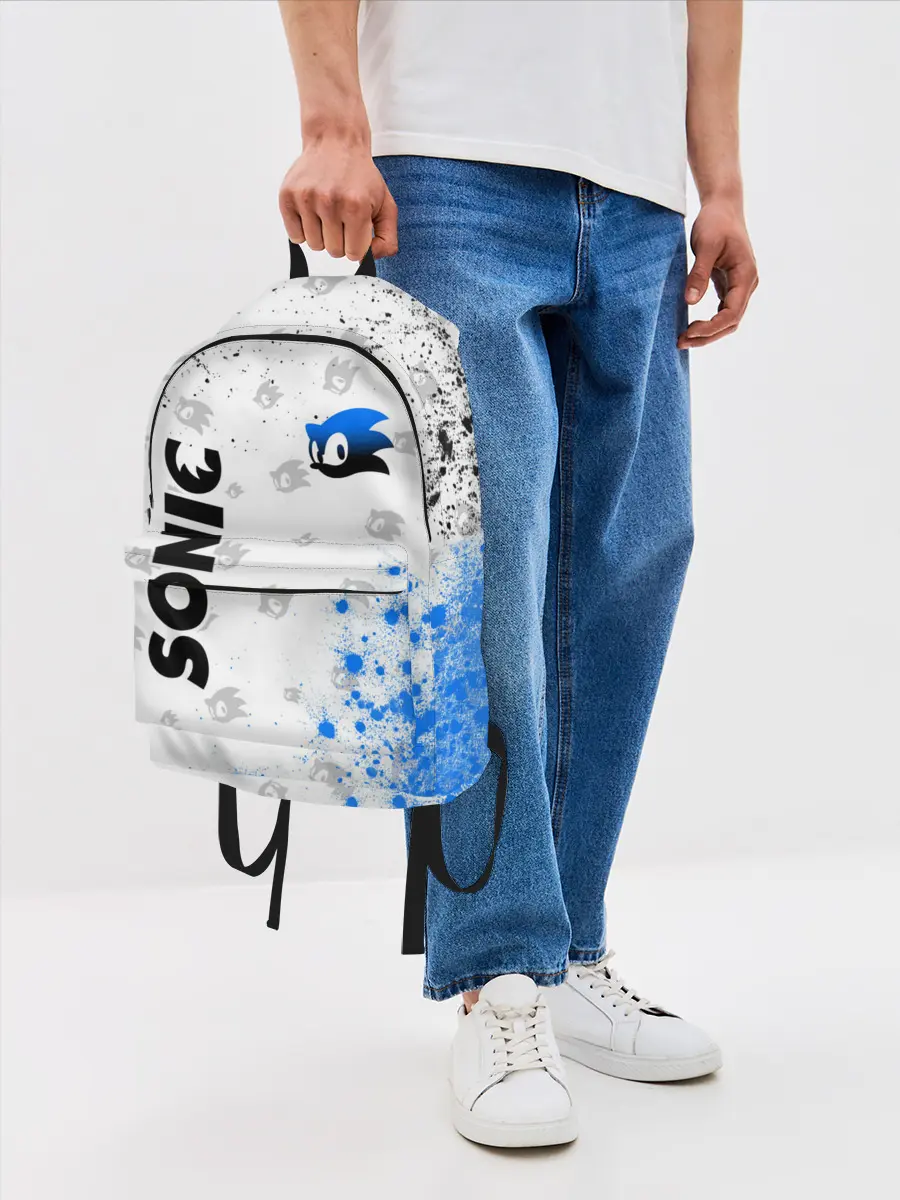 Рюкзак джинсовый / СОНИК / SONIC
