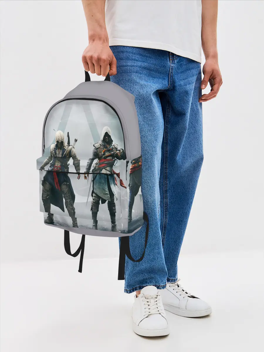 Рюкзак джинсовый / ASSASSINS CREED