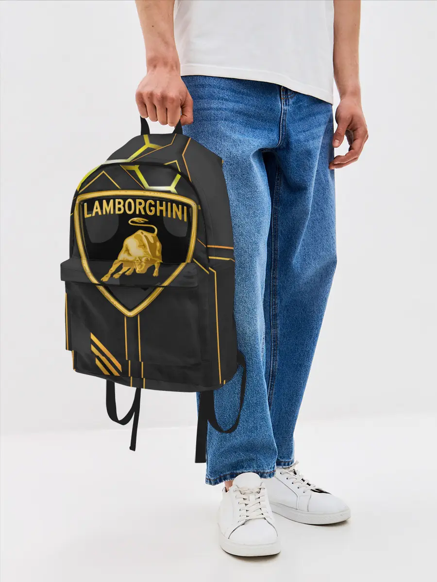 Рюкзак джинсовый / Lamborghini