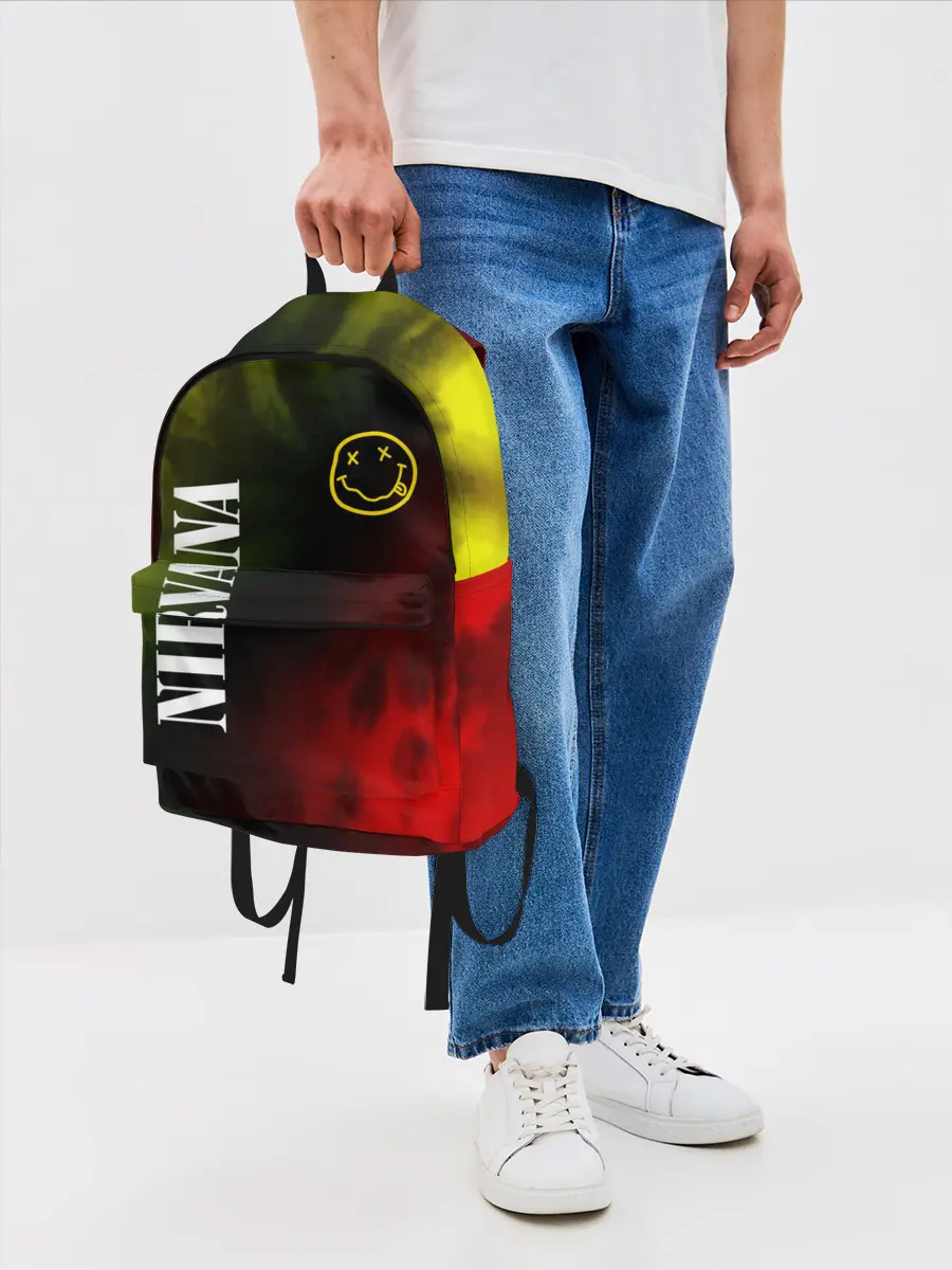 Рюкзак джинсовый / NIRVANA / НИРВАНА