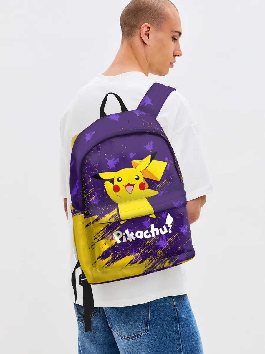 Рюкзак джинсовый / ПИКАЧУ / PIKACHU