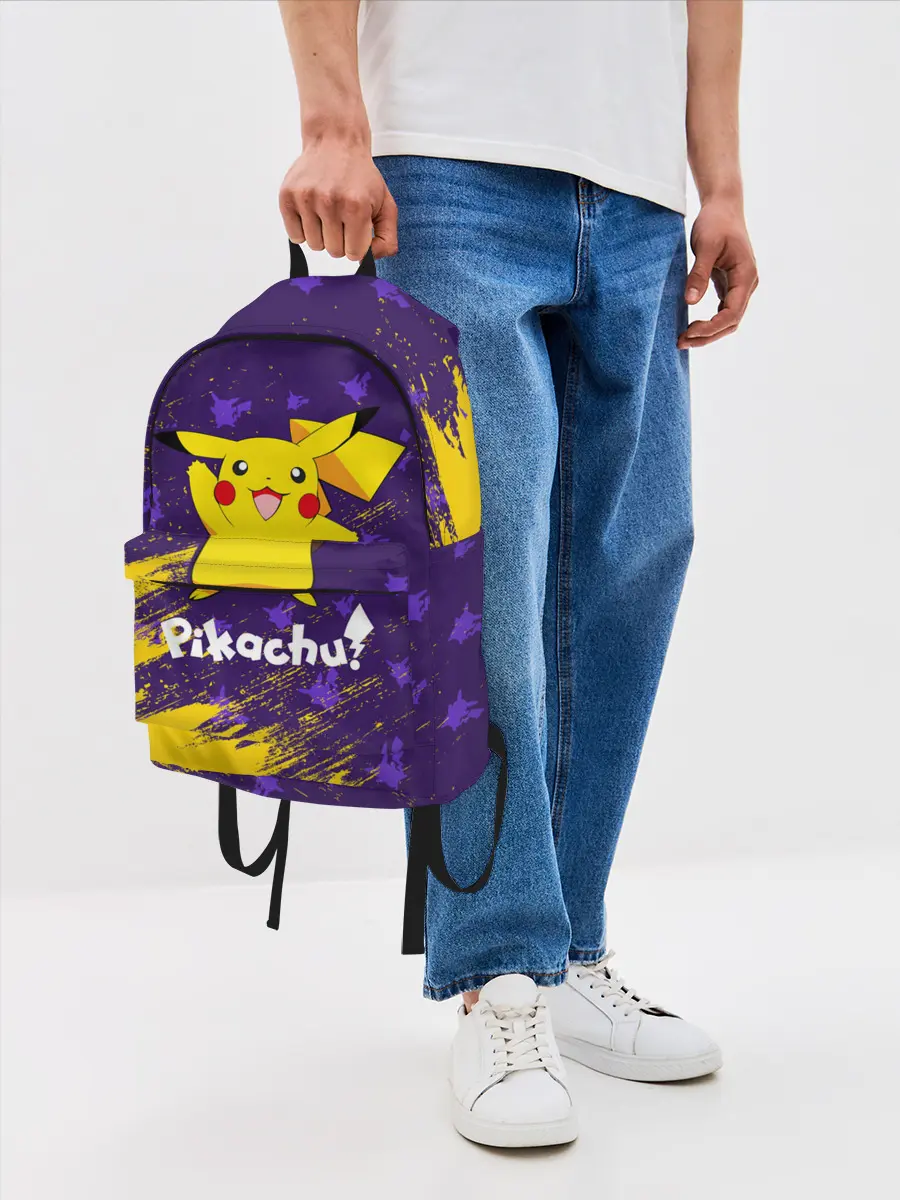 Рюкзак джинсовый / ПИКАЧУ / PIKACHU