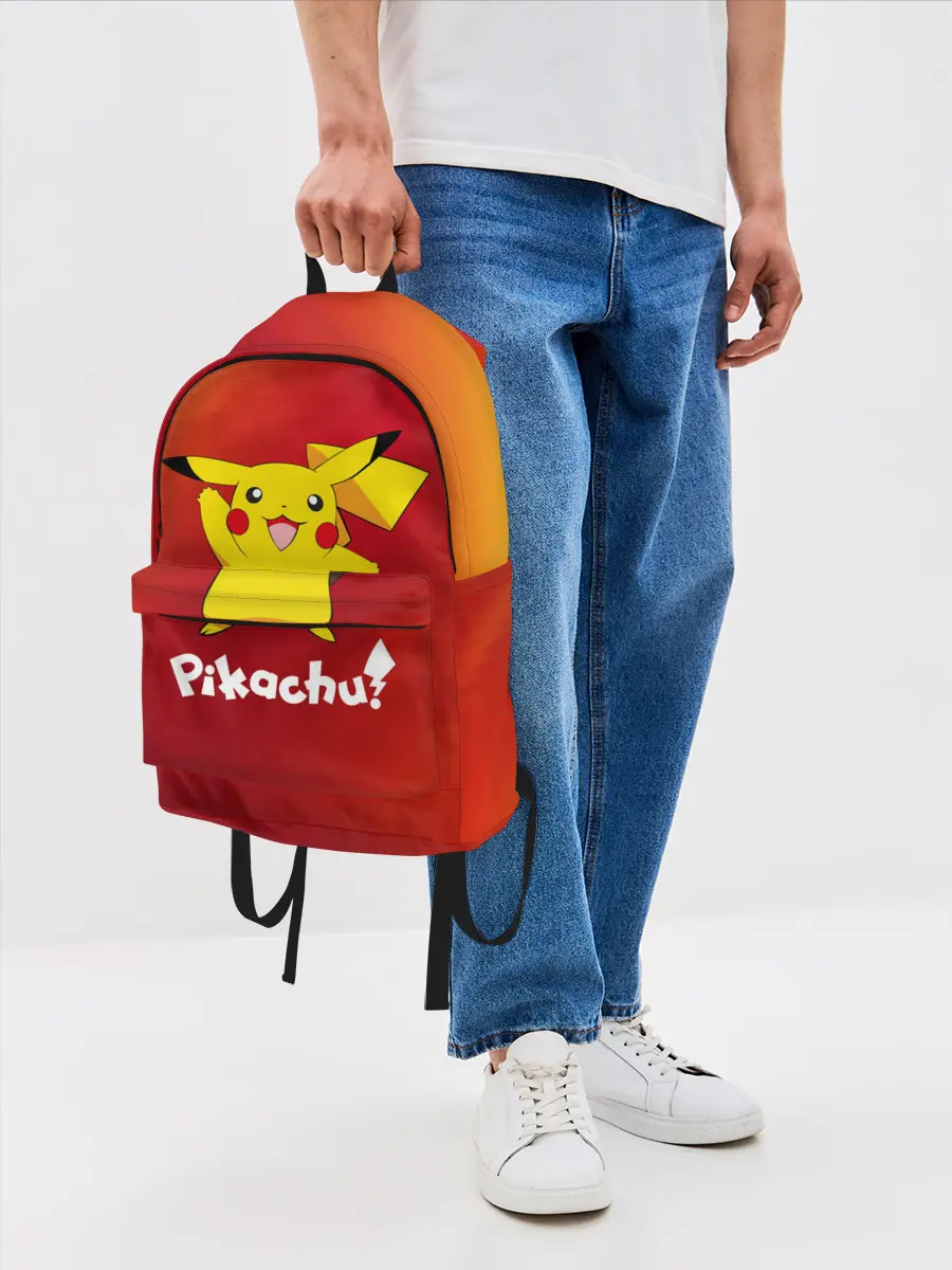 Рюкзак джинсовый / ПИКАЧУ / PIKACHU