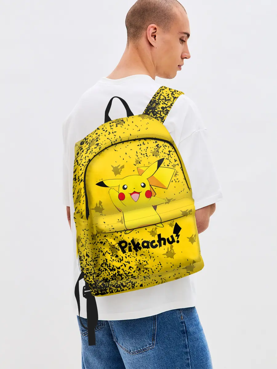 Рюкзак джинсовый / ПИКАЧУ / PIKACHU