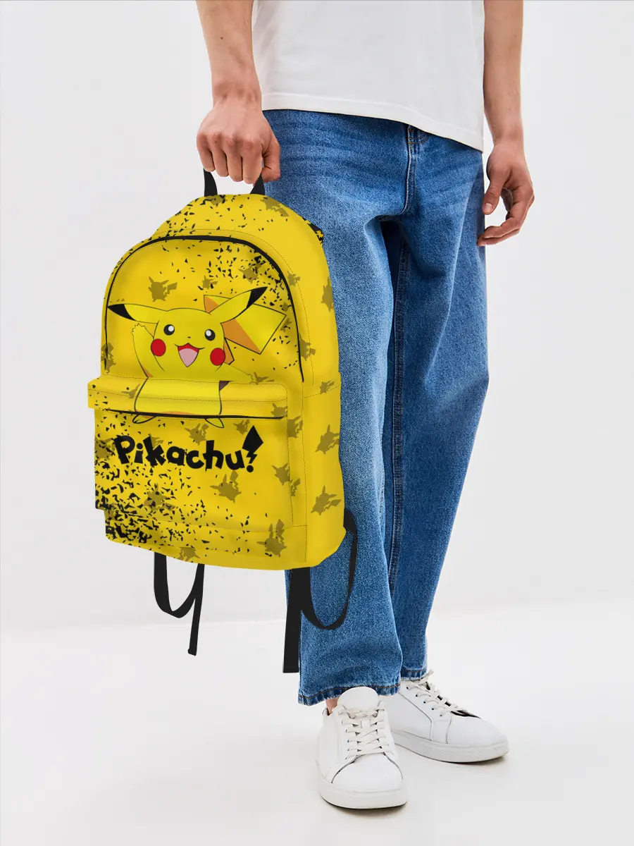 Рюкзак джинсовый / ПИКАЧУ / PIKACHU