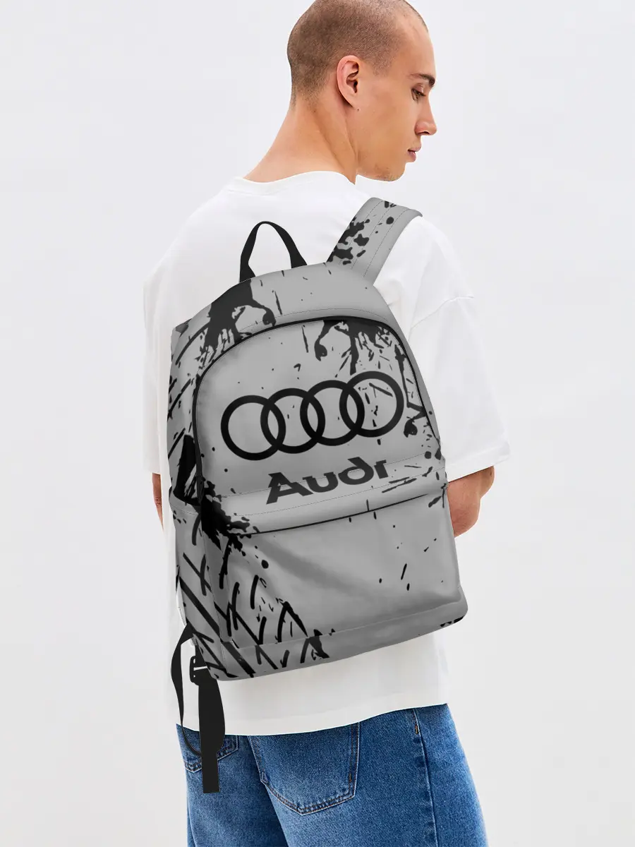 Рюкзак джинсовый / AUDI / АУДИ