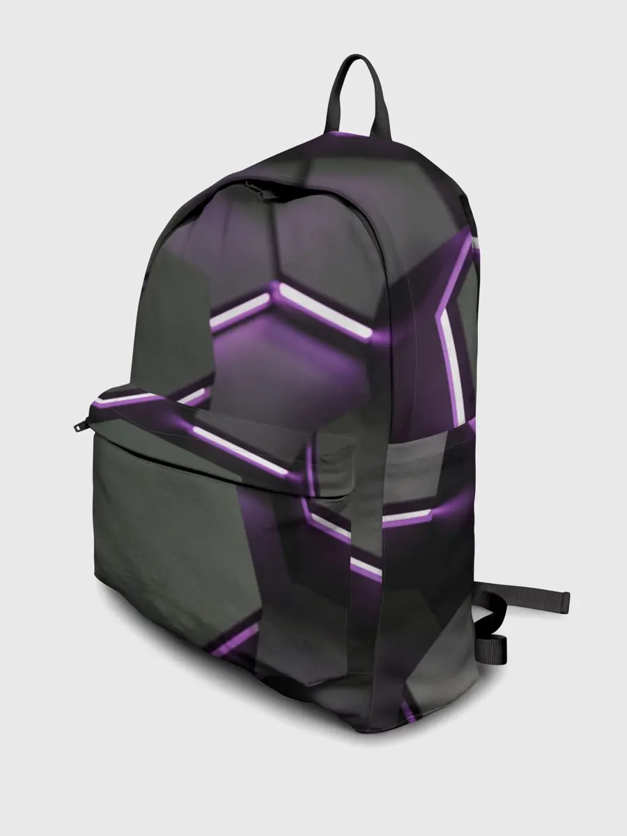 Рюкзак джинсовый / Neon light