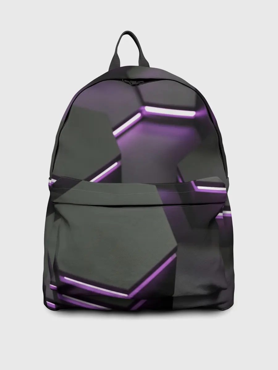 Рюкзак джинсовый / Neon light