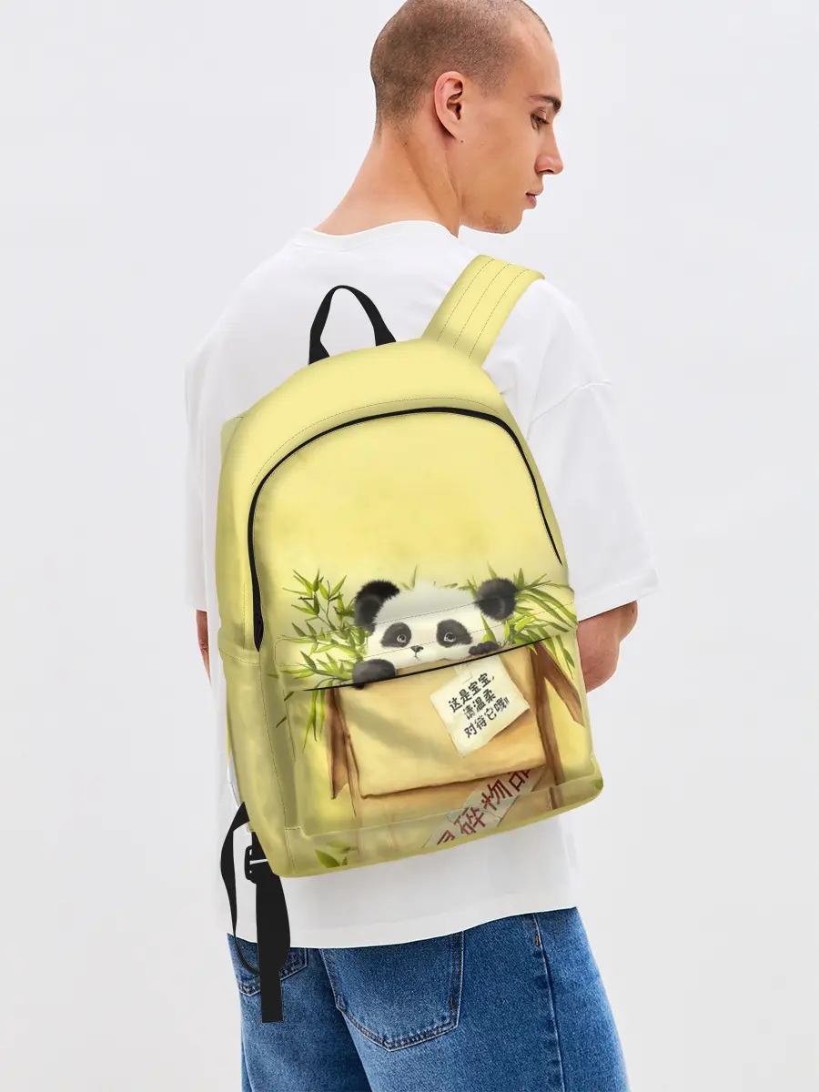 Рюкзак джинсовый / Заказывали Панду? ?