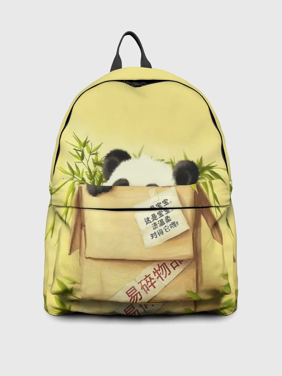 Рюкзак джинсовый / Заказывали Панду? ?