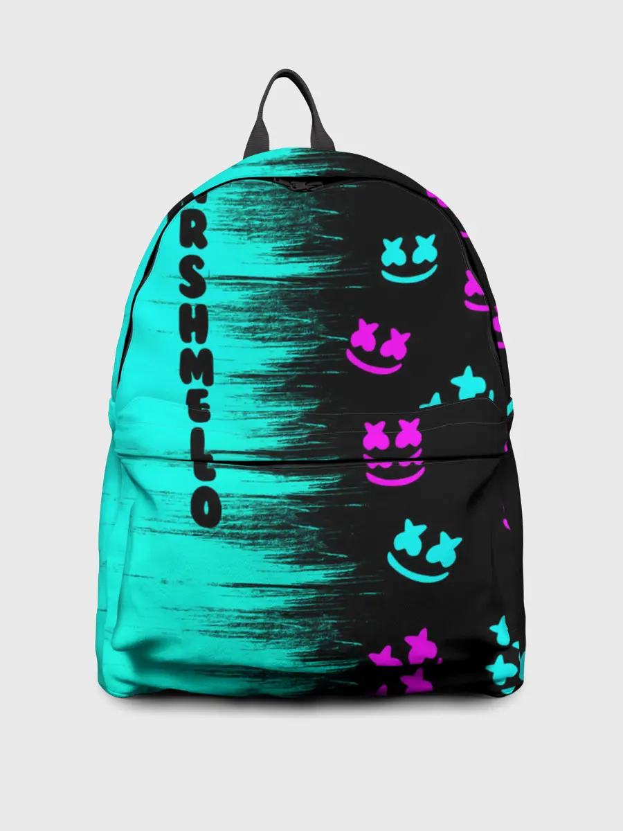 Рюкзак джинсовый / Marshmello