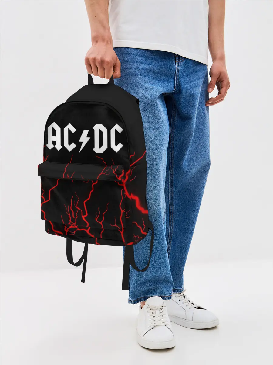 Рюкзак джинсовый / AC DС