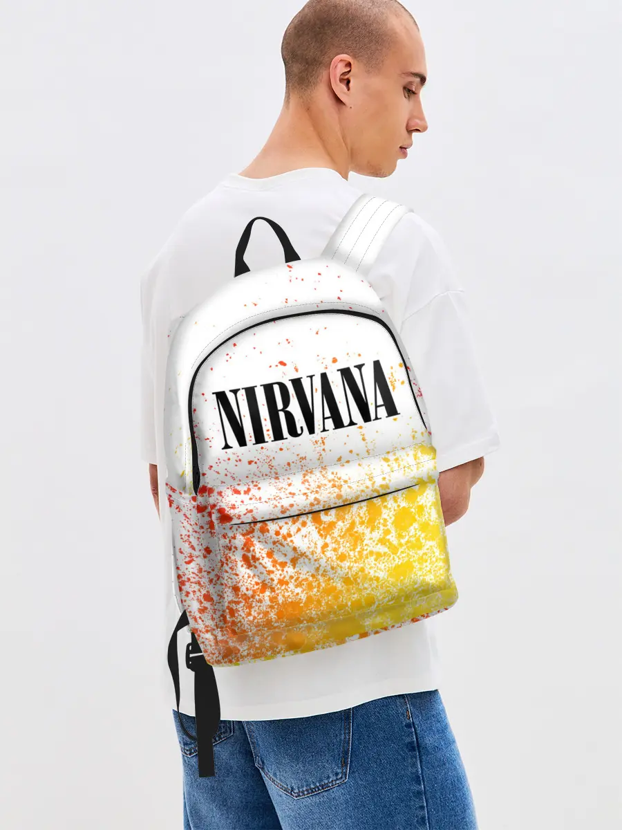 Рюкзак джинсовый / NIRVANA / НИРВАНА