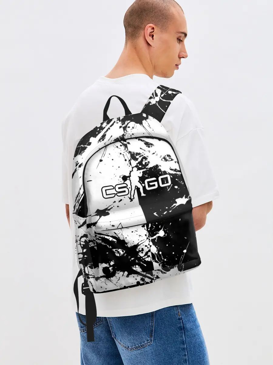 Рюкзак джинсовый / COUNTER STRIKE