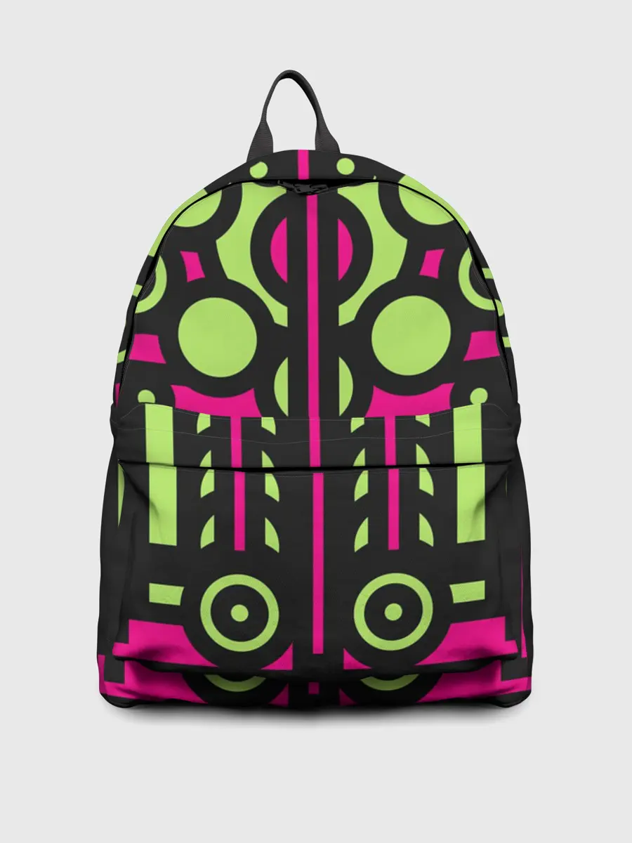 Рюкзак джинсовый / Киберпанк механизмы