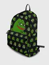 Рюкзак джинсовый / Frog Pepe