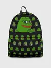 Рюкзак джинсовый / Frog Pepe