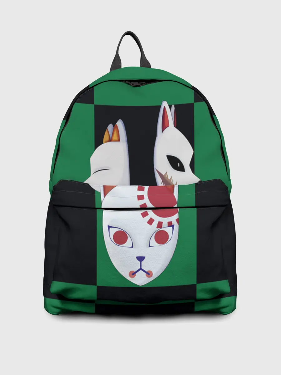 Рюкзак джинсовый / Падшие ученики, выживший лис