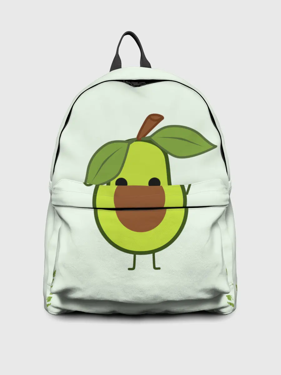 Рюкзак джинсовый / Авокадо