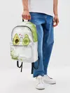 Рюкзак джинсовый / Авокадо
