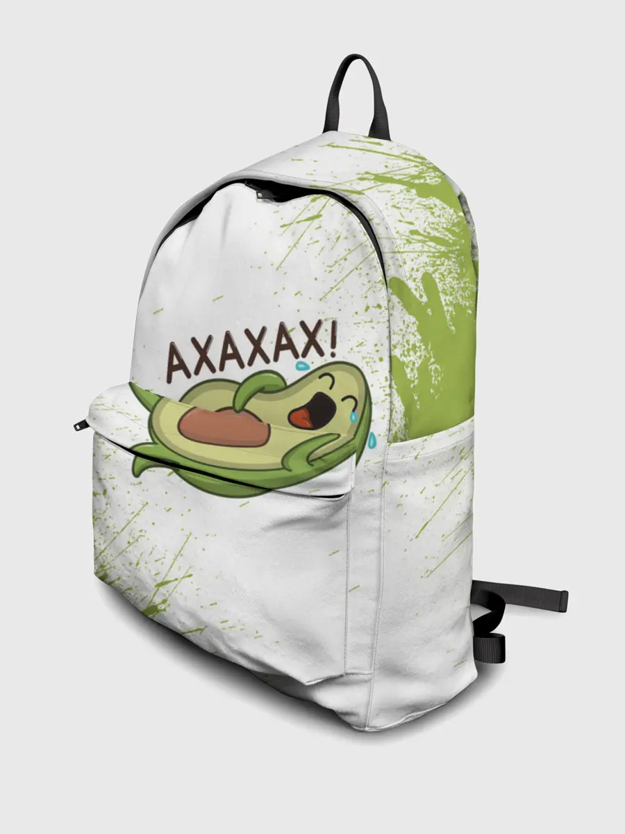 Рюкзак джинсовый / Авокадо