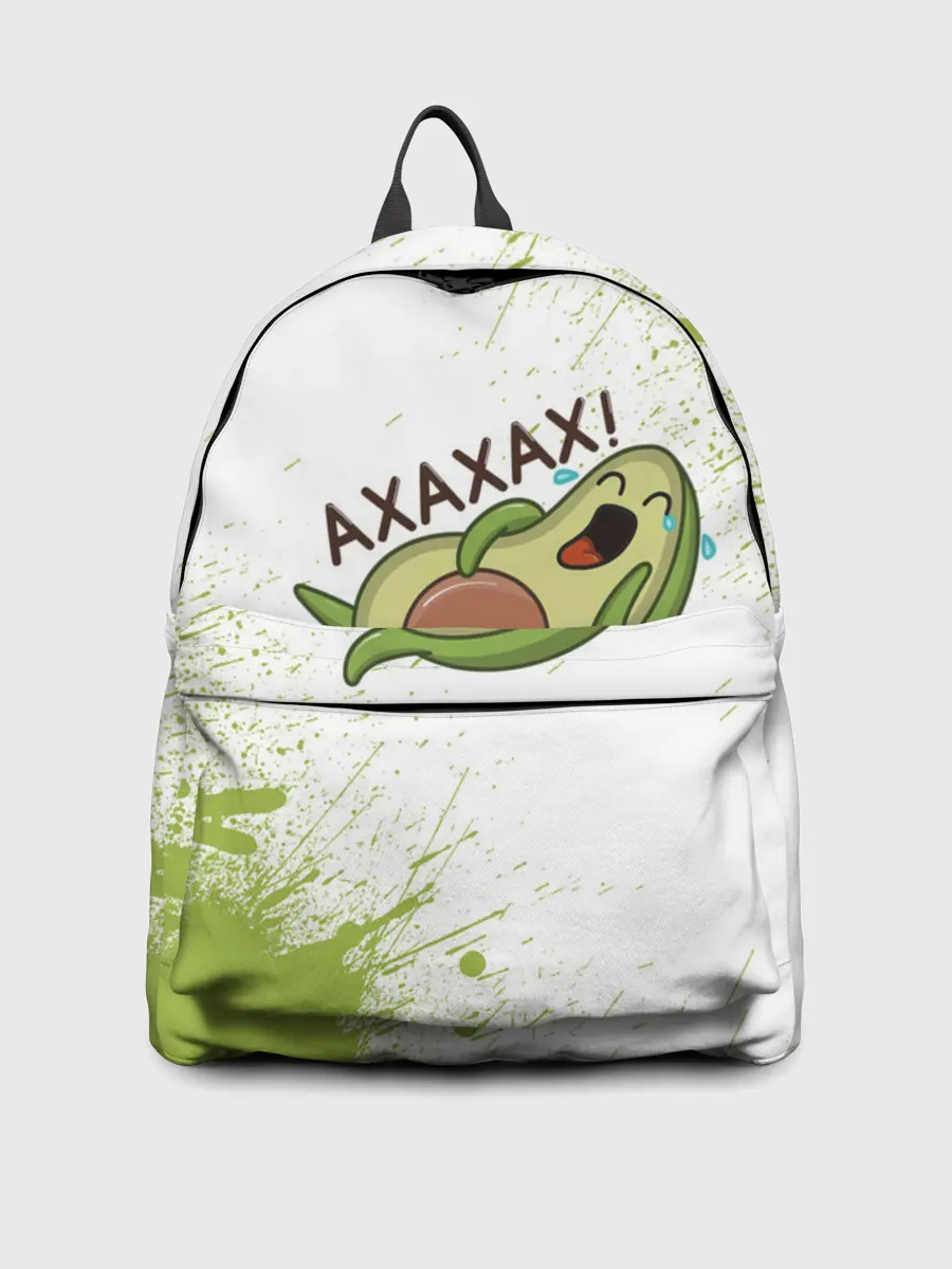 Рюкзак джинсовый / Авокадо